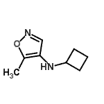 CAS#: 600699-32-9, N-Cyclobutyl-5-methyl-1,2-oxazol-4-amine