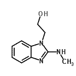 CAS#: 60078-53-7, 2-[2-(Methylamino)-1H-Benzimidazol-1-Yl]Ethanol