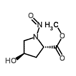 CAS#: 60096-51-7, Methyl (4R)-4-Hydroxy-1-Nitroso-L-Prolinate