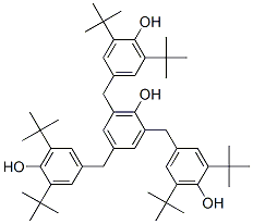 CAS#: 6010-34-0, 2,4,6-Tris-(3,5-Di-Tert-Butyl-4-Hydroxybenzyl)Phenol