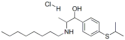 CAS#: 60175-02-2, 4-[Isopropylthio]-alpha-[1-(Octylamino)Ethyl]Benzyl Alcohol Hydrochloride