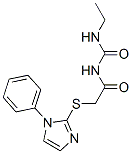 CAS#: 60176-50-3, 1-Ethyl-3-[[(1-Phenyl-1H-Imidazol-2-Yl)Thio]Acetyl]Urea