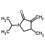 CAS 登录号：60205-17-6， 1-异丙基-4-甲基-3-亚甲基-2-吡咯烷酮