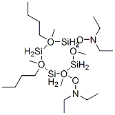 CAS#: 60228-81-1, [(6,8-Dibutyl-2,4,6,8-Tetramethylcyclotetrasiloxane-2,4-Diyl)Di(Oxy)]Bis(Diethylamine)