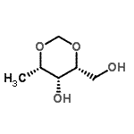 CAS#: 602307-20-0, 1-Deoxy-2,4-O-methylene-D-xylitol