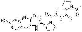 CAS 登录号：60240-19-9， 乙酰基-脯氨酰-丙氨酰-脯氨酰-酪氨酰胺