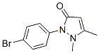 CAS 登录号：603-65-6， 1,2-二氢-2-(4-溴苯基)-1,5-二甲基-3H-吡唑-3-酮