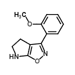 CAS#: 603067-19-2, 3-(2-Methoxyphenyl)-5,6-dihydro-4H-pyrrolo[3,2-d][1,2]oxazole
