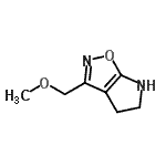 CAS#: 603067-30-7, 3-(Methoxymethyl)-5,6-dihydro-4H-pyrrolo[3,2-d][1,2]oxazole