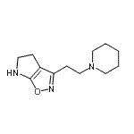 CAS#: 603067-38-5, 3-[2-(1-Piperidinyl)ethyl]-5,6-dihydro-4H-pyrrolo[3,2-d][1,2]oxazole