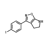 CAS#: 603067-39-6, 3-(4-Iodophenyl)-5,6-dihydro-4H-pyrrolo[3,2-d][1,2]oxazole