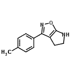 CAS#: 603067-52-3, 3-(4-Methylphenyl)-5,6-dihydro-4H-pyrrolo[3,2-d][1,2]oxazole
