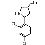 CAS 登录号：603068-14-0， 2-(2,4-二氯苯基)-4-甲基吡咯烷