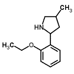CAS#: 603068-20-8, 2-(2-Ethoxyphenyl)-4-methylpyrrolidine