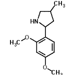 CAS#: 603068-41-3, 2-(2,4-Dimethoxyphenyl)-4-methylpyrrolidine