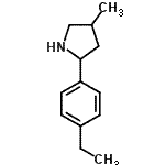 CAS 登录号：603068-51-5， 2-(4-乙基苯基)-4-甲基吡咯烷