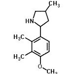 CAS#: 603068-60-6, 2-(4-Methoxy-2,3-dimethylphenyl)-4-methylpyrrolidine