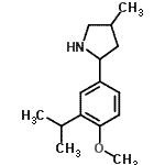 CAS#: 603068-73-1, 2-(3-Isopropyl-4-methoxyphenyl)-4-methylpyrrolidine