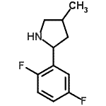 CAS#: 603069-11-0, 2-(2,5-Difluorophenyl)-4-methylpyrrolidine