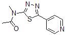 CAS#: 603074-48-2, N-Methyl-N-[5-(Pyridin-4-Yl)-1,3,4-Thiadiazol-2-Yl]-Acetamide