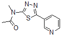 CAS#: 603075-49-6, N-Methyl-N-[5-(Pyridin-3-Yl)-1,3,4-Thiadiazol-2-Yl]-Acetamide