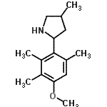 CAS 登录号：603089-80-1， 2-(4-甲氧基-2,3,6-三甲基苯基)-4-甲基吡咯烷