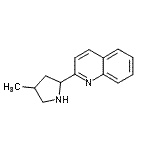 CAS#: 603090-00-2, 2-(4-Methyl-2-pyrrolidinyl)quinoline
