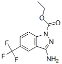 CAS 登录号:60330-12-3, 3-氨基-5-(三氟甲基)-1H-吲唑-1-羧酸乙酯