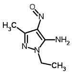 CAS#: 60334-94-3, 1-Ethyl-3-Methyl-4-Nitroso-1H-Pyrazol-5-Amine