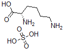CAS 登录号：60343-69-3， L-赖氨酸硫酸盐