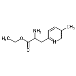 CAS#: 603945-37-5, Ethyl 3-(5-methyl-2-pyridinyl)alaninate