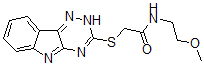 CAS#: 603945-97-7, N-(2-Methoxyethyl)-2-(2H-1,2,4-Triazino[5,6-b]Indol-3-Ylthio)-Acetamide