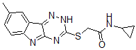CAS#: 603946-26-5, N-Cyclopropyl-2-[(8-Methyl-2H-1,2,4-Triazino[5,6-b]Indol-3-Yl)Thio]-Acetamide