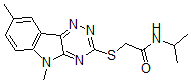 CAS#: 603946-54-9, 2-[(5,8-Dimethyl-5H-1,2,4-Triazino[5,6-b]Indol-3-Yl)Thio]-N-(Isopropyl)-Acetamide