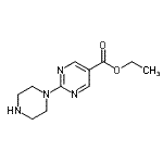 CAS 登录号：603965-77-1， 乙基2-(1-哌嗪基)-5-嘧啶羧酸酯