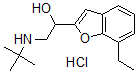 CAS#: 60398-91-6, (±)-alpha-[[(Tert-Butyl)Amino]Methyl]-7-Ethyl-2-Benzofuranmethanol Hydrochloride