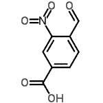 CAS#: 604000-99-9, 4-formyl-3-nitro-benzoic acid