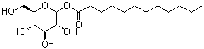 CAS#: 60415-67-0, 1-O-Dodecanoyl-D-Glucopyranose