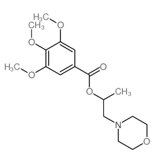 CAS#: 60439-44-3, 2-Morpholino-1-Methylethyl 3,4,5-Trimethoxybenzoate