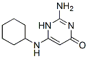 CAS#: 60462-36-4, 2-Amino-6-(Cyclohexylamino)-1H-Pyrimidin-4-One