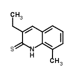 CAS#: 604754-89-4, 3-Ethyl-8-methyl-2(1H)-quinolinethione