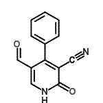 CAS#: 604759-80-0, 5-Formyl-2-oxo-4-phenyl-1,2-dihydro-3-pyridinecarbonitrile