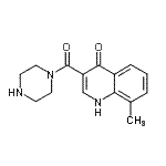 CAS#: 604773-39-9, 8-Methyl-3-(1-piperazinylcarbonyl)-4(1H)-quinolinone