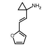 CAS#: 604800-01-3, 1-[(E)-2-(2-furyl)vinyl]cyclopropan-1-amine