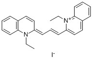 CAS#: 605-91-4, 1,1'-Diethyl-2,2'-Carbocyanine Iodide