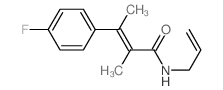 CAS#: 60548-33-6, N-Allyl-alpha,beta-Dimethyl-4-Fluorocinnamamide