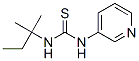 CAS 登录号：60560-51-2， 1-叔-戊基-3-(3-吡啶基)硫脲