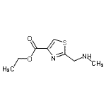 CAS#: 605667-94-5, Ethyl 2-[(methylamino)methyl]-1,3-thiazole-4-carboxylate