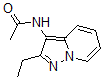 CAS 登录号：605672-91-1， N-(2-乙基吡唑并[1,5-a]吡啶-3-基)-乙酰胺