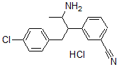 CAS#: 605680-52-2, 3-[2-Amino-1-[(4-Chlorophenyl)Methyl]Propyl]-Benzonitrile Hydrochloride (1:1)